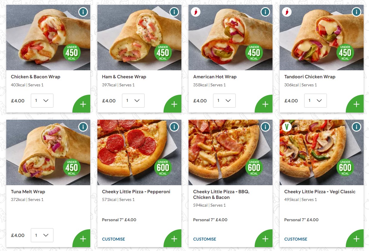 Domino's lunchtime treats