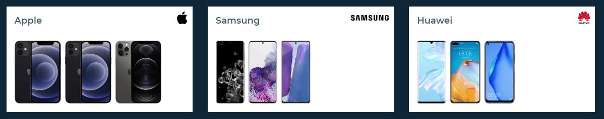 Mobile Phones Direct Homepage