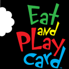 Eat and Play Card Logo